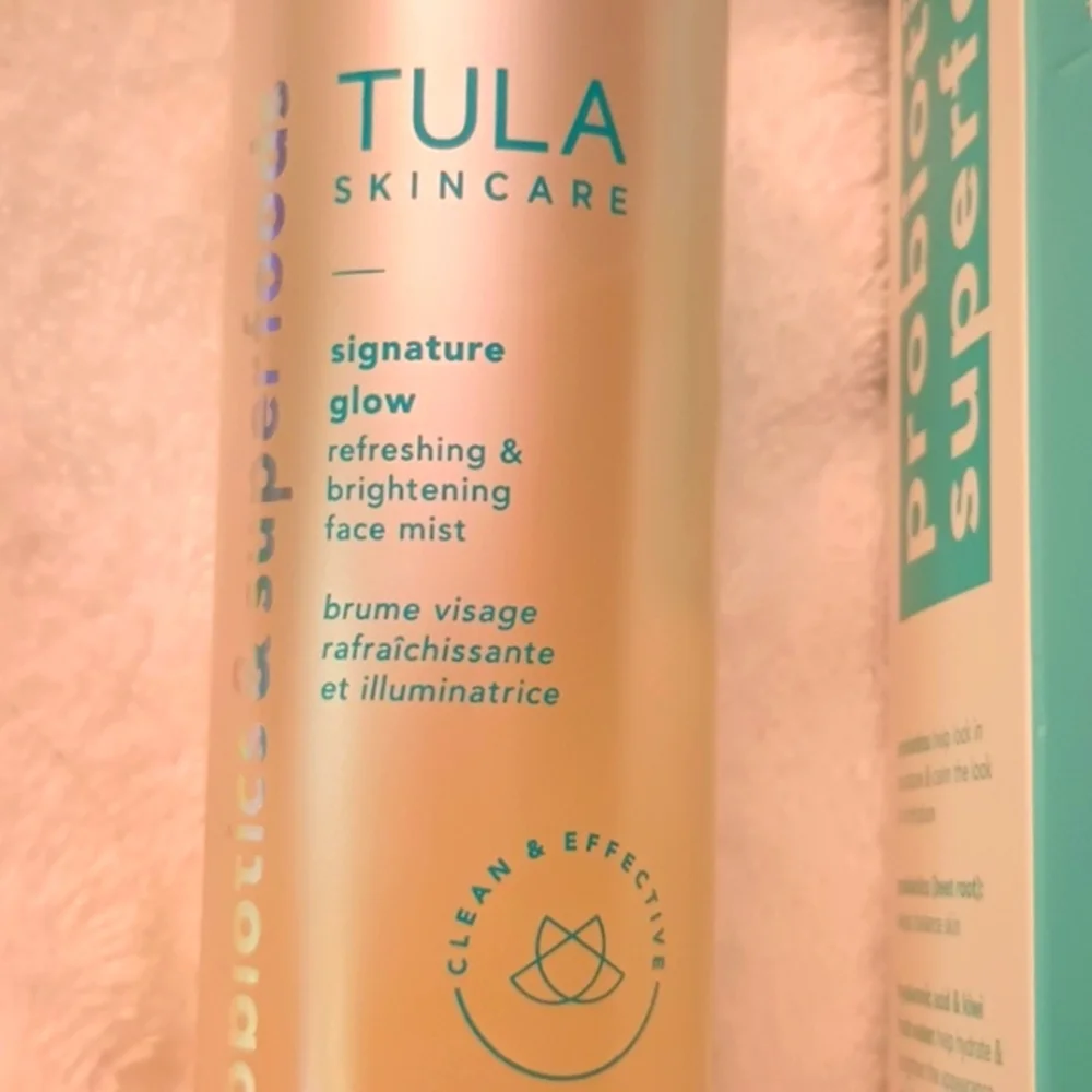 Tula Skincare signature glow refreshing and brightening face mist NWT